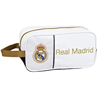 Real Madrid CF 811954682- Zapatillero Unisex niños- Blanco- 29x15x14